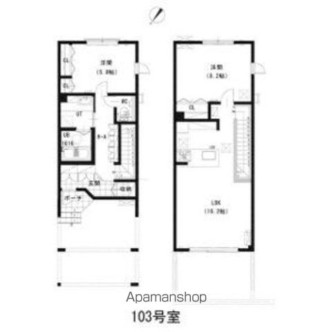 仮)ルミエール月寒東4ー16B棟の間取り写真