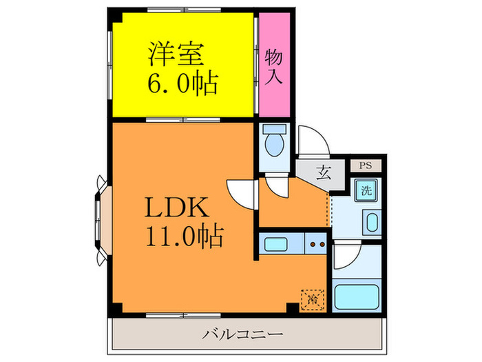 レンダム香露園の間取り写真