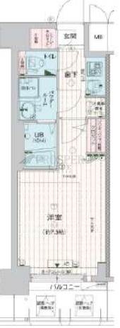 サムティ大阪GRAND EASTの間取り写真