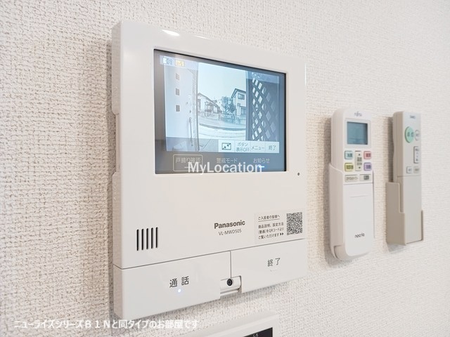 セキュリティ　☆モニター付きインターホンです☆