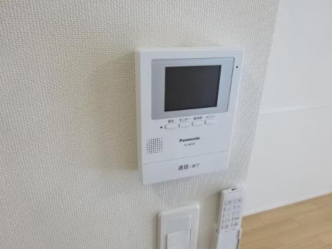 セキュリティ　カメラ付インターホン（イメージ）