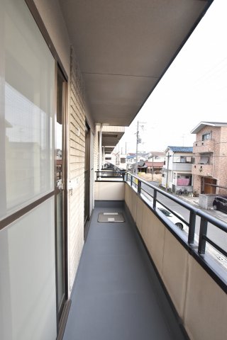バルコニー　別号室画像。ご参考下さい
