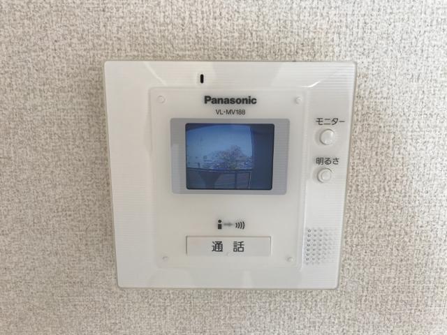 セキュリティ　カメラ付インターホン（イメージ）