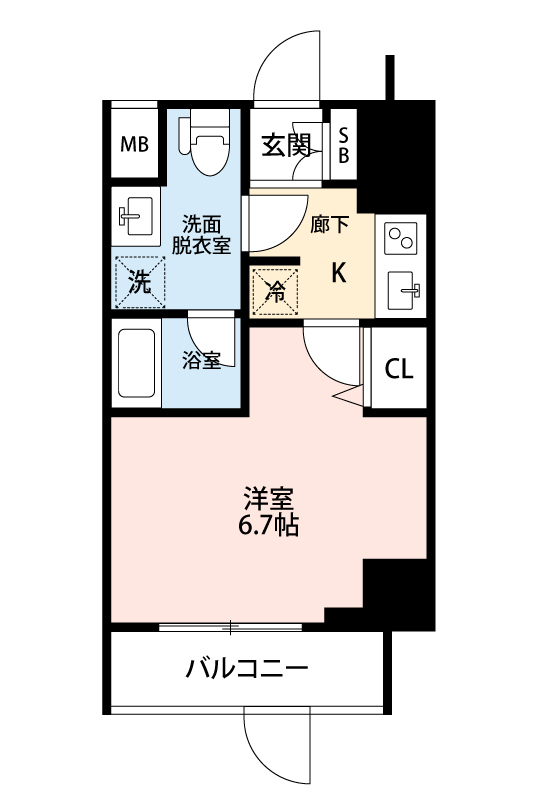 ルフレイムーブル立川の間取り写真
