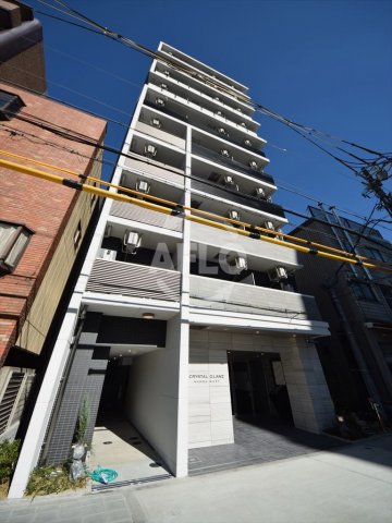 建物外観　クリスタルグランツ難波WEST　外観