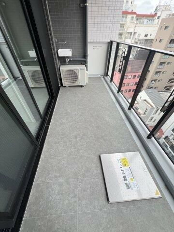 バルコニー　お洗濯にも便利なバルコニー付き