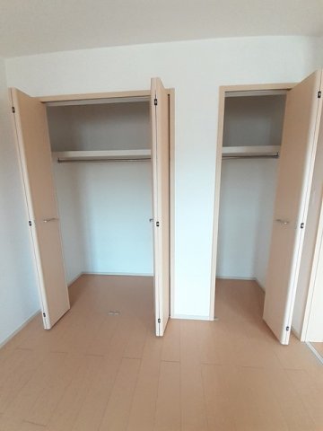 収納　大きなスペースがあり、収納には困りません