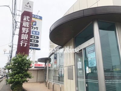 銀行　武蔵野銀行大井支店（銀行）まで1155m