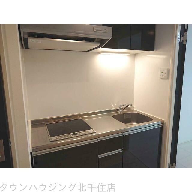 キッチン　2口IHクッキングヒーター付きシステムキッチン♪