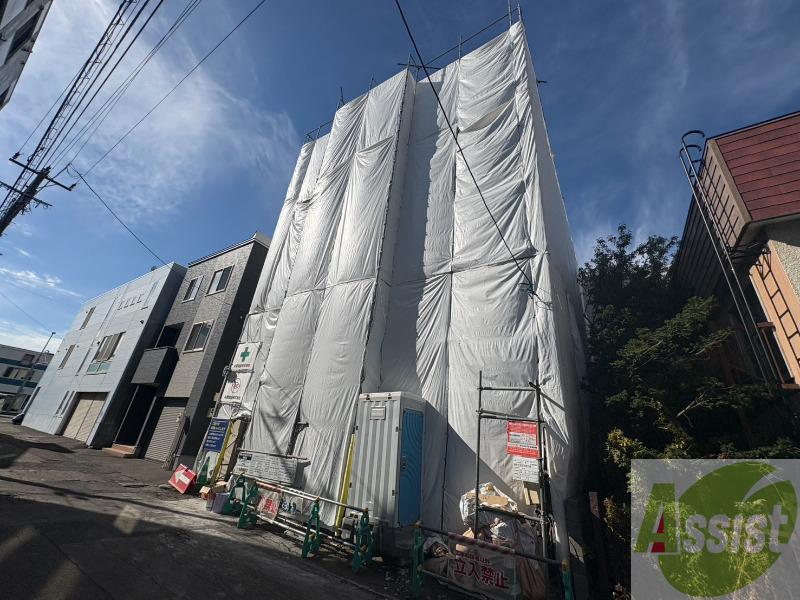 建物外観　札幌市豊平区豊平三条「プエンテ豊平」