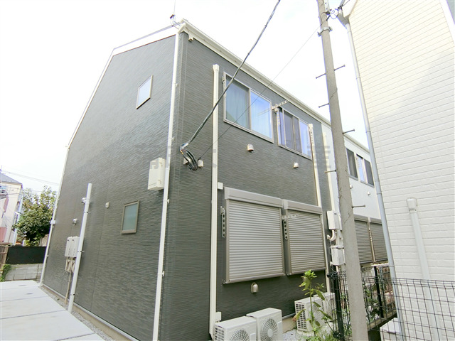 建物外観　2018年2月築　木造地上2階建て総戸数14戸 東京都大田区