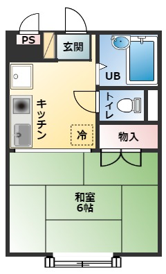 ＴハイツーIの間取り