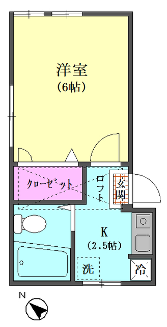 アーバン34の間取り