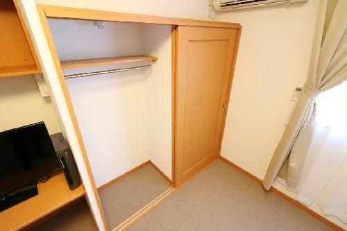 収納　大切な衣類を収納出来る大型クローゼットあり