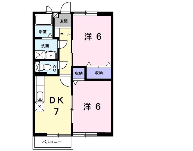 ラフィーネ　木下の間取り