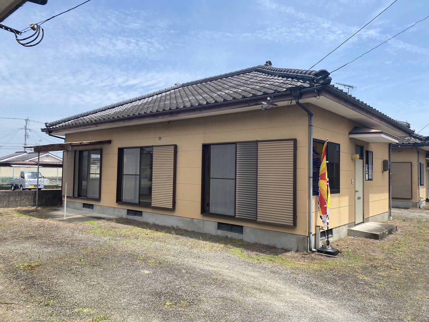 押川貸家の建物外観