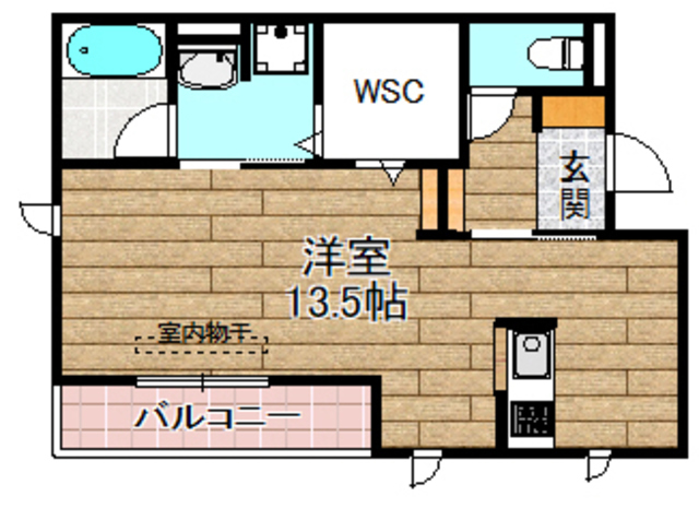 三島郡島本町桜井のマンションの間取り