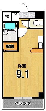 シュライン岡崎の間取り