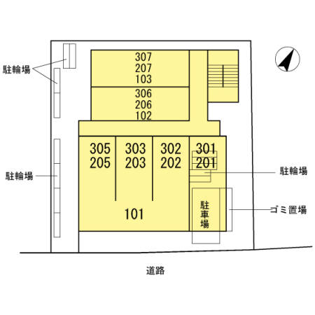 【シャナイア愛宕の間取り】