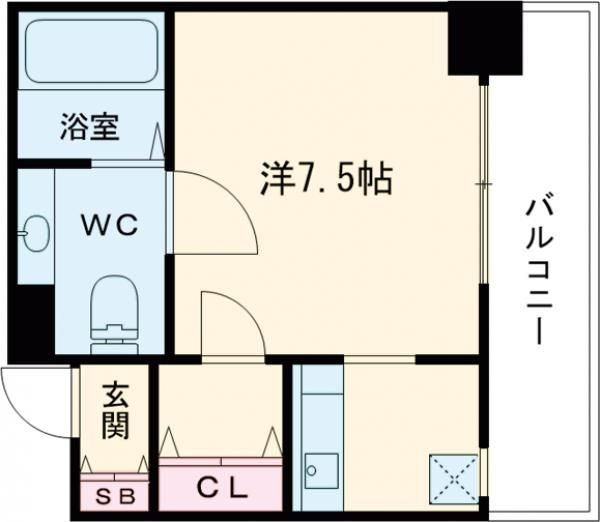 ラフォルテ駅前の間取り