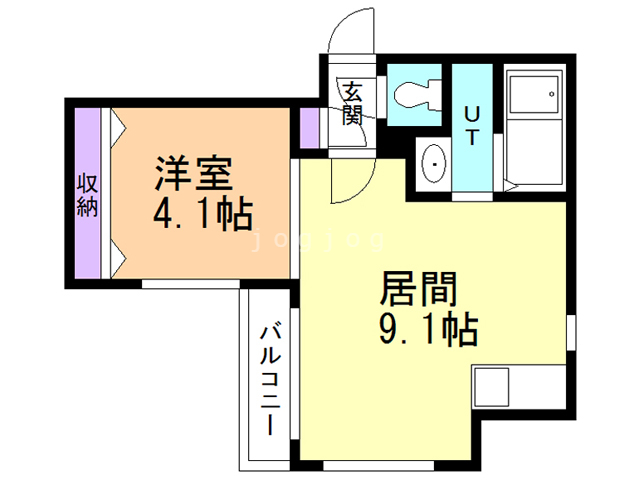 【ル・コリドール南郷の間取り】