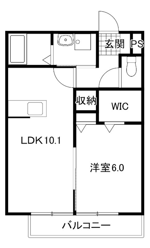 【カーサボナールの間取り】