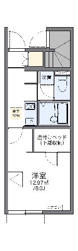 レオネクスト英　Ａの間取り