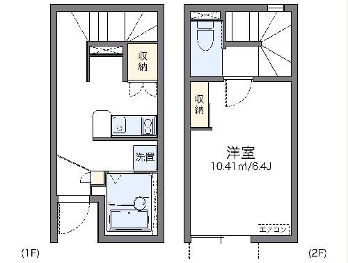 レオネクストリアンIIの間取り