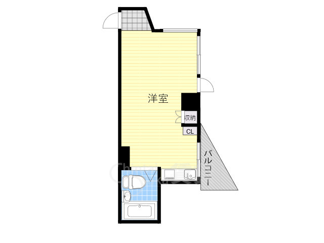 豊中市柴原町のマンションの間取り