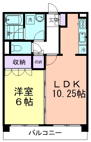 クレスト久米川の間取り