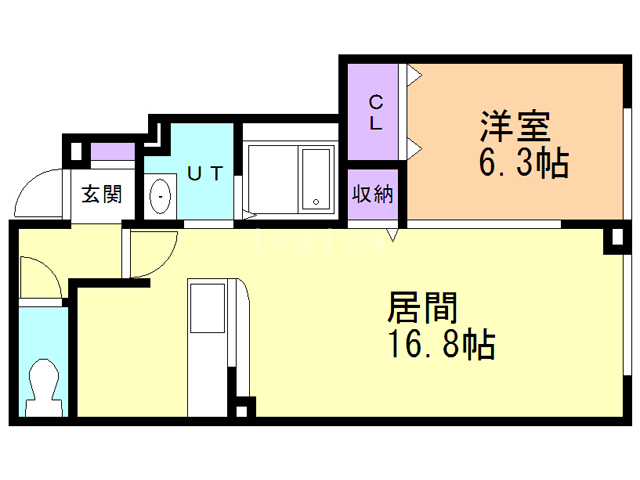 プラシードの間取り