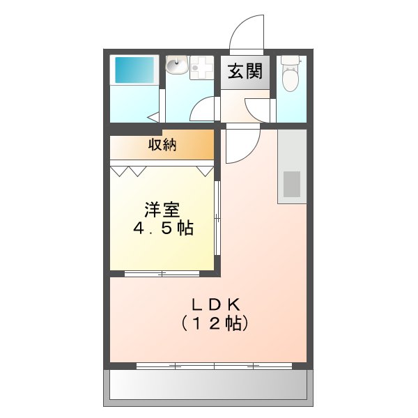 サンベールの間取り