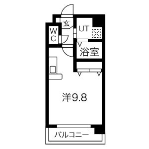 ヴィラ原山北館の間取り