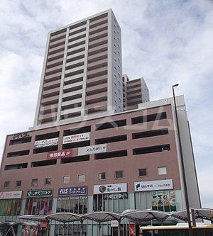 【沼津市本のアパートのショッピングセンター】