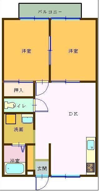 オードハイムの間取り