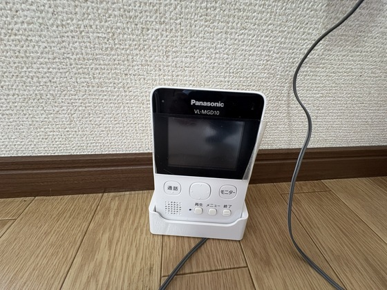 セキュリティ　カメラ付きインターホン