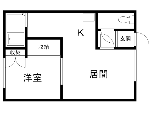 シティーハウスの間取り