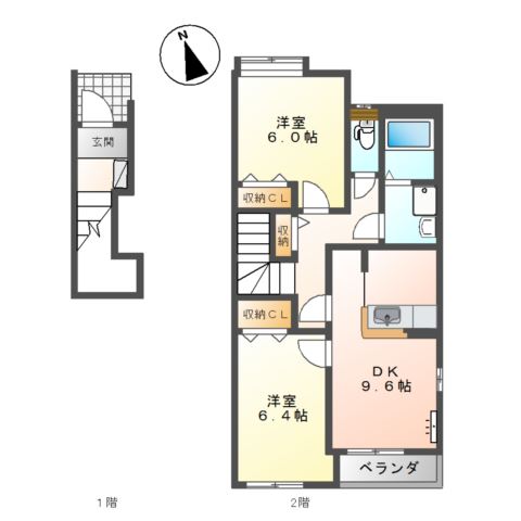 エポックタウンの間取り