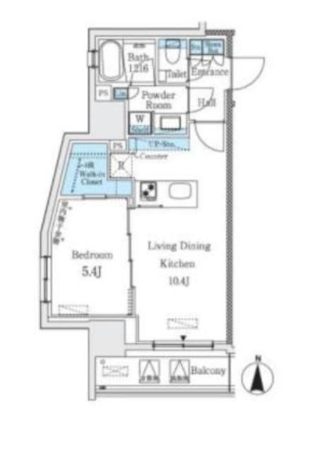 品川区大井のマンションの間取り