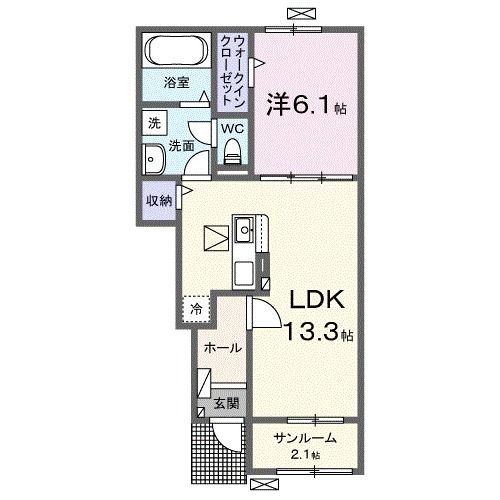 ライズ　プラチナの間取り