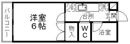 ベルトピア仙台１６Ａ棟の間取り