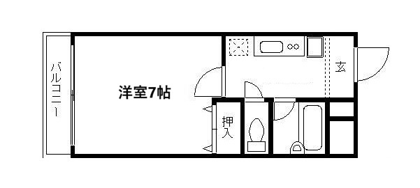 ヴェール一乗寺の間取り