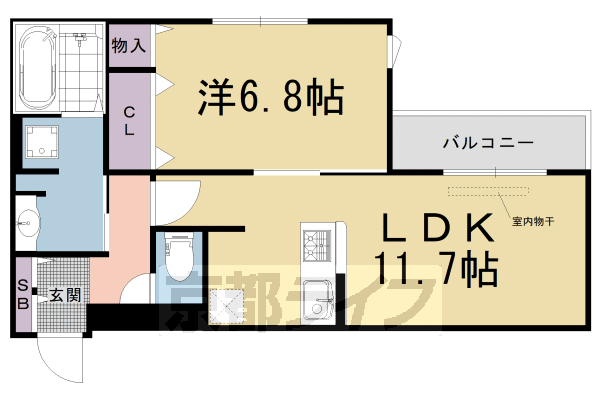 ラ　ネージュの間取り