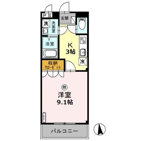ODYSSEYの間取り