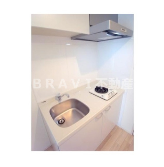 キッチン　【BLAU本町東】コンパクトなキッチンで掃除もラクラク