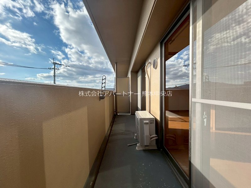 バルコニー　日当り良好のベランダです