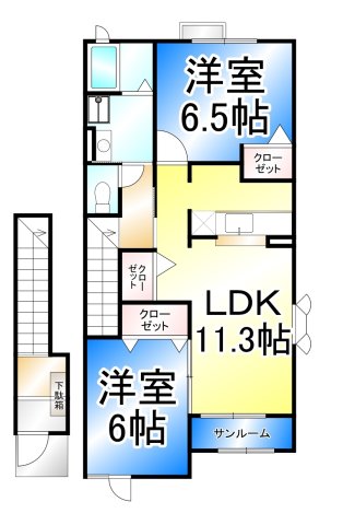 ディアコートの間取り
