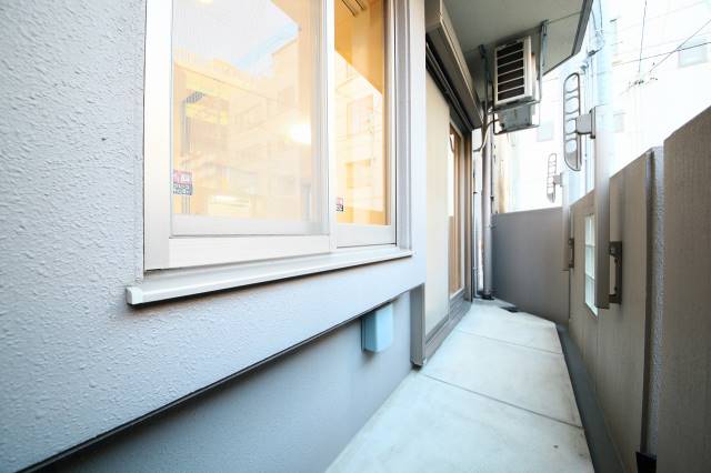 バルコニー　バルコニーも広々