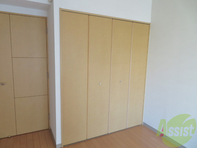 収納　大きなクローゼットがあるので荷物も沢山はいります。