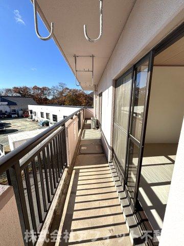 バルコニー　南向き